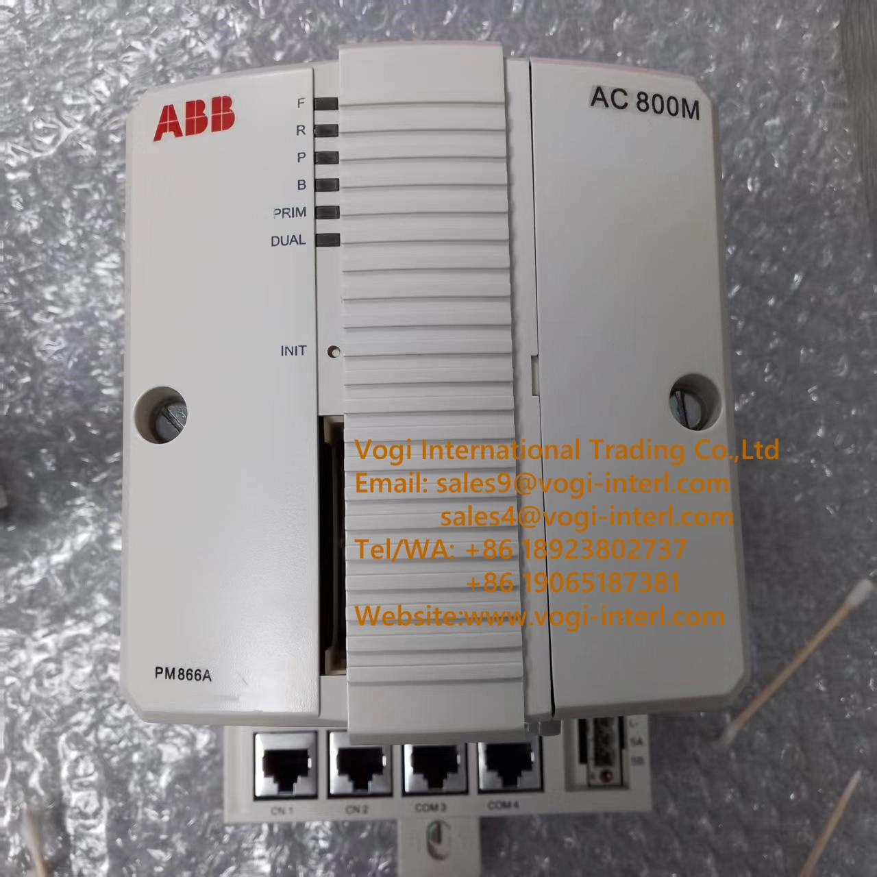ABB PM866AK01 คอนโทรลเลอร์: แหล่งพลังงานหลักของระบบอัตโนมัติอุตสาหกรรม